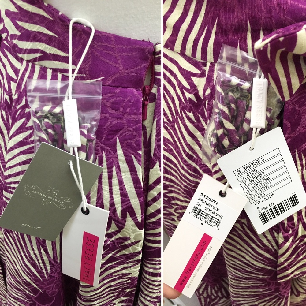 Tracy Reese Anthemon Gown Anthropologie - Picture 8 of 8